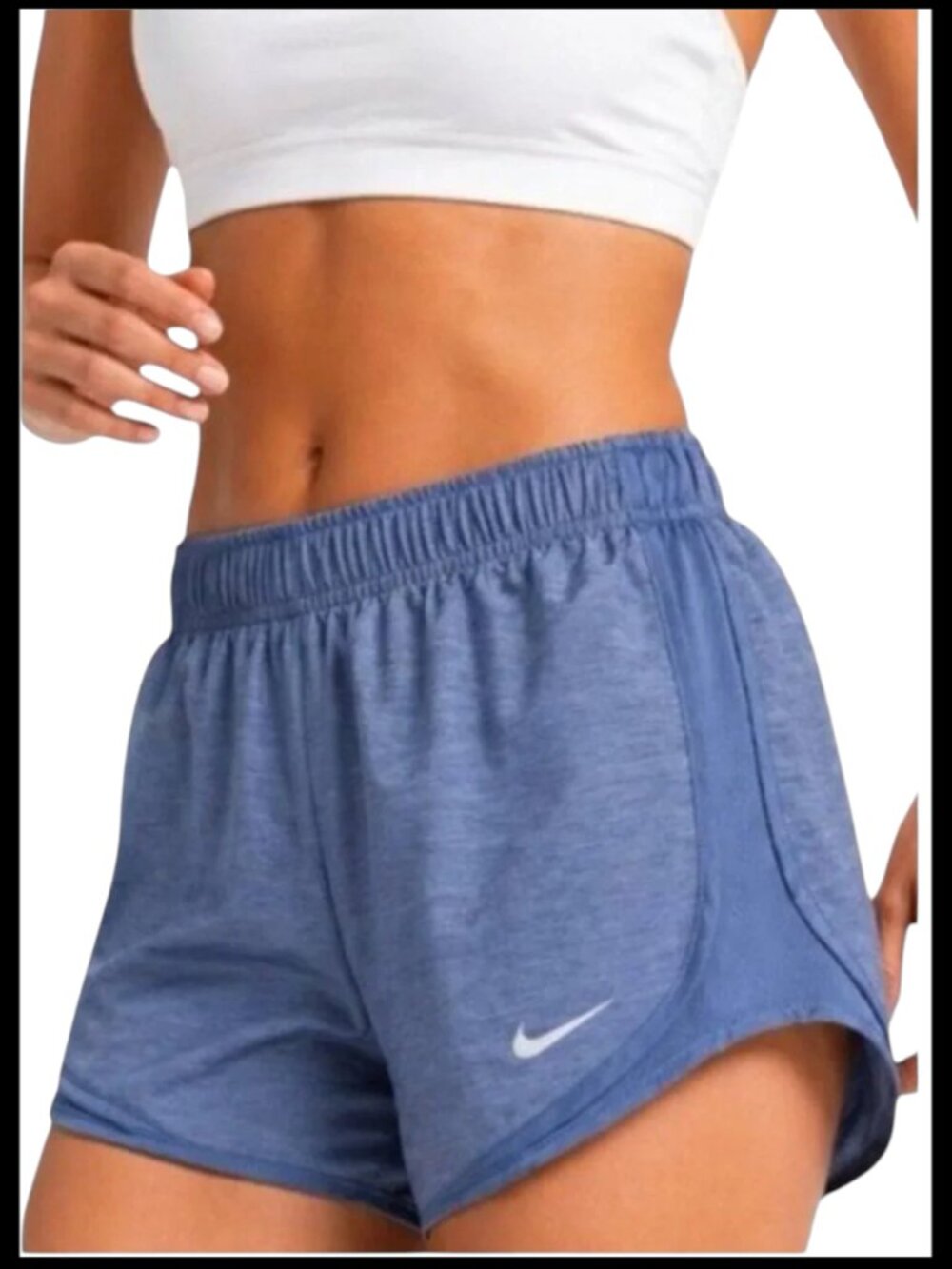 Nike Tempo Running Shorts Diffused Blue Dri-FIT 3 Inch M